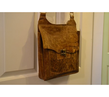 NAMIB SATCHEL - with swing clasp - From £85